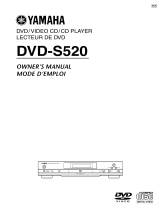 Yamaha DVD-S520 Handleiding