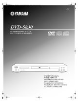 Yamaha DVD-S830 de handleiding