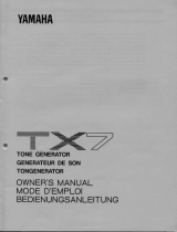 Yamaha TX7 Handleiding