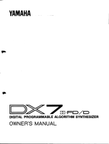 Yamaha DX7II de handleiding