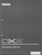 Yamaha DX9 de handleiding