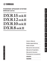 Yamaha DXR10 MKII 10 Inch Powered Loudspeaker Handleiding