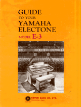 Yamaha E-3 de handleiding