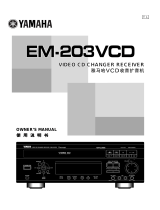 Yamaha EM-203VCD Handleiding