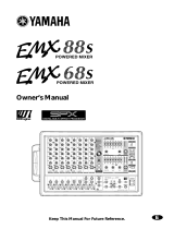 Yamaha EMX88S EMX68S Handleiding