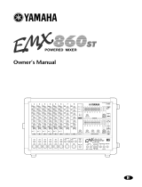 Yamaha EMX860ST Handleiding