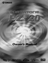 Yamaha Portatone EZ-J23 Handleiding