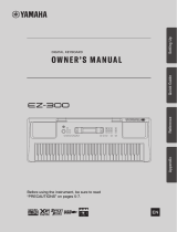 Yamaha EZ300 61 Full-Size Lighted Touch Sensitive Keyboard de handleiding