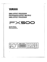 Yamaha FX500 de handleiding
