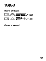 Yamaha GA24/12 Handleiding