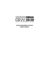 Yamaha GW33 de handleiding