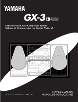 Yamaha GX-3 Handleiding