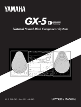 Yamaha GX-5 de handleiding