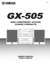 Yamaha GX-505 de handleiding