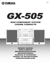 Yamaha GX-505RDS de handleiding