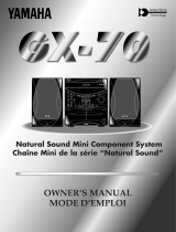 Yamaha GX-700RDS Handleiding