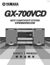 Yamaha GX-700VCD de handleiding
