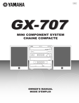 Yamaha GX707 Handleiding
