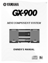 Yamaha GX-900 Handleiding