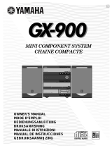 Yamaha GX-900 de handleiding