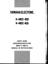 Yamaha HE-6 de handleiding