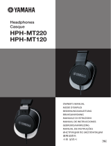 Yamaha HPH-MT220 de handleiding
