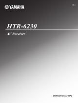 Yamaha HTR 6230 - AV Receiver de handleiding