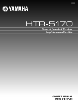 Yamaha HTR-6180 Handleiding