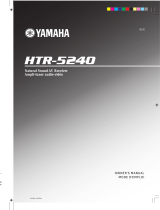 Yamaha HTR-5240 Handleiding