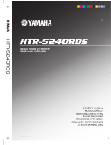 Yamaha HTR-5240RDS Handleiding