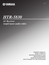 Yamaha HTR-5830 de handleiding