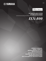 Yamaha ISX-800 Restio de handleiding