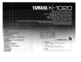 Yamaha K-1020 de handleiding