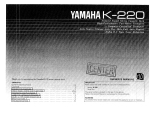 Yamaha K-220 de handleiding