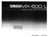 Yamaha MX-600 de handleiding