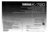 Yamaha K-720 de handleiding