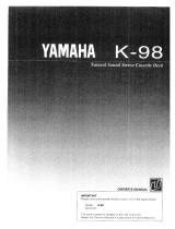 Yamaha K-98 de handleiding