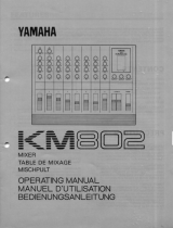 Yamaha KM802 de handleiding