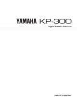 Yamaha KP-300 de handleiding