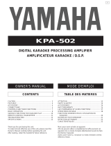Yamaha KPA-502 de handleiding