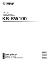 Yamaha KS-SW100 de handleiding