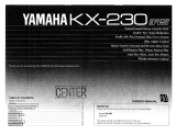 Yamaha KX-230 de handleiding