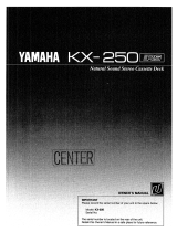 Yamaha KX-250 de handleiding
