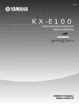 Yamaha KX-E100 Handleiding