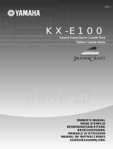 Yamaha KX-E100 de handleiding