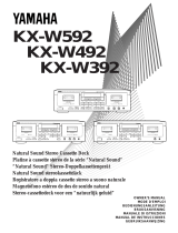 Yamaha KX-W592 Handleiding