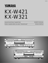 Yamaha KX-W421 Handleiding
