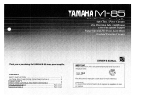 Yamaha M-85 de handleiding