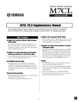 Yamaha M7CL Handleiding