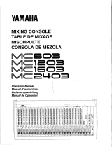 Yamaha MC1203 Handleiding
